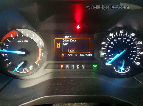 2FMPK4J9XHBC55211 2017 FORD EDGE Gray Instrument cluster view