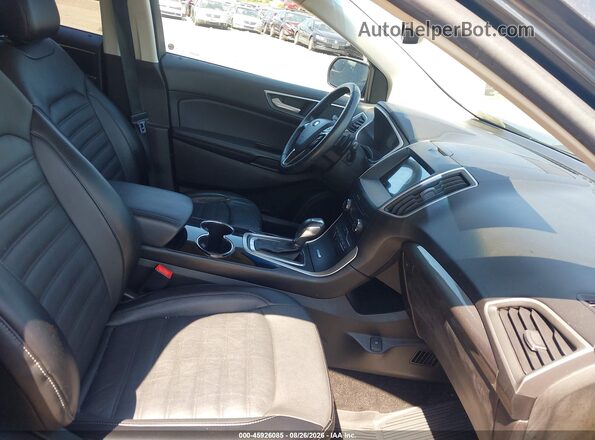 2FMPK4J9XJBB77292 2018 FORD EDGE Gray Vista interior delantera