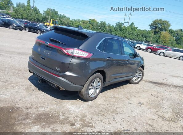 2FMPK4J9XJBB77292 2018 FORD EDGE Gray Trasero derecho