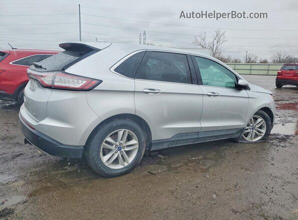 2FMPK4J9XJBC02949 2018 FORD EDGE Silver Tył prawy