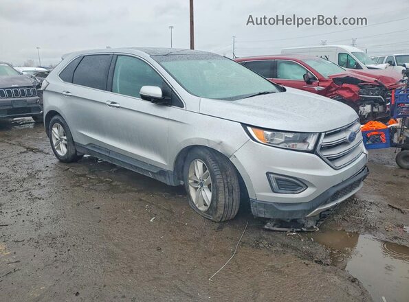 2FMPK4J9XJBC02949 2018 FORD EDGE Silver Przód prawy