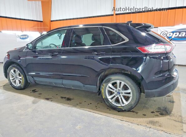 2FMPK4J9XJBC07780 2018 FORD EDGE Black Задня ліва чверть