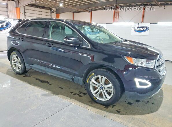 2FMPK4J9XJBC07780 2018 FORD EDGE Black Передня права чверть