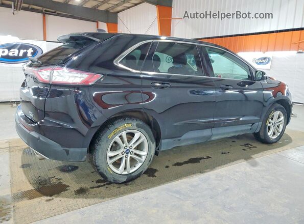 2FMPK4J9XJBC07780 2018 FORD EDGE Black Задня права чверть