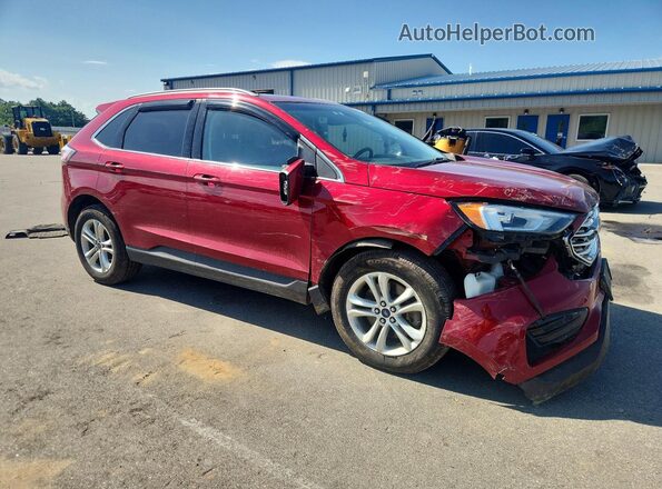 2FMPK4J9XKBB38106 2019 FORD EDGE Red Передня права чверть
