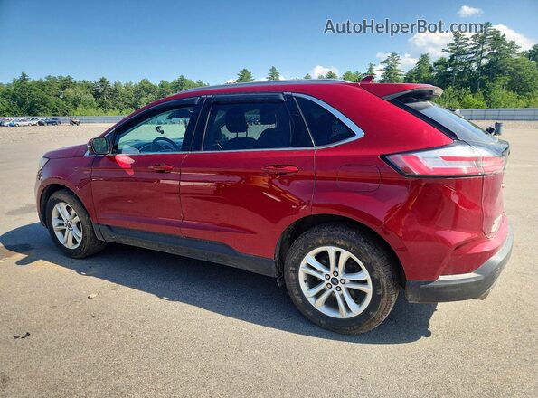 2FMPK4J9XKBB38106 2019 FORD EDGE Red Задня ліва чверть