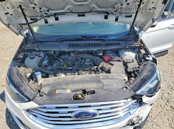 2FMPK4J9XKBB96569 2019 FORD EDGE White Vista del compartimento del motor