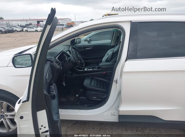 2FMPK4J9XKBC09319 2019 FORD EDGE White Front interior view
