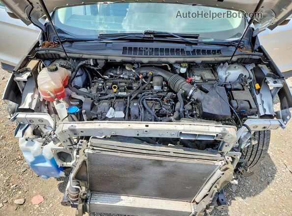 2FMPK4J9XKBC28436 2019 FORD EDGE Silver Engine compartment view