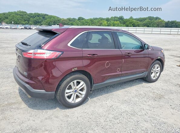 2FMPK4J9XLBA73937 2020 FORD EDGE Burgundy Հետևի աջ