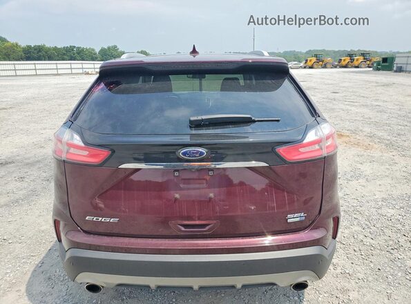 2FMPK4J9XLBA73937 2020 FORD EDGE Burgundy Հետևի տեսք