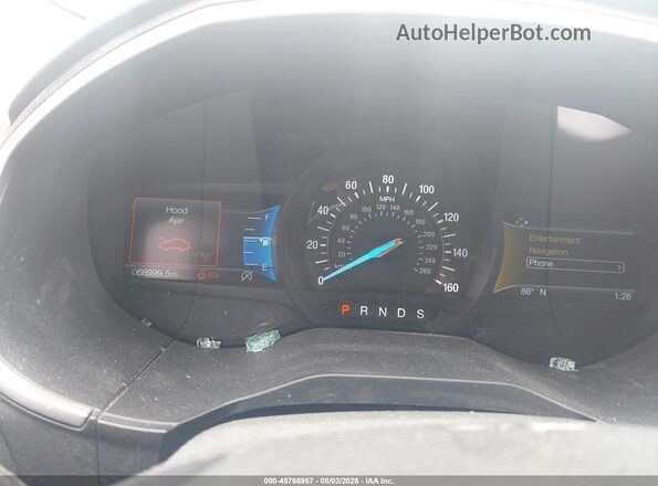 2FMPK4J9XLBB57367 2020 FORD EDGE Silver Widok tylnych siedzeń