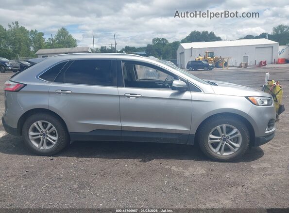 2FMPK4J9XLBB57367 2020 FORD EDGE Silver Widok wnętrza z tyłu
