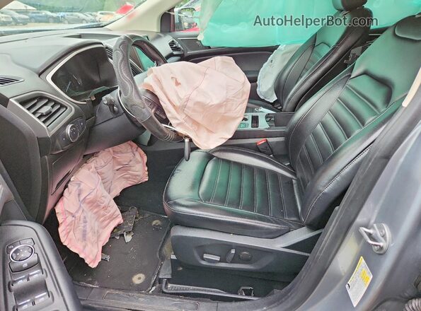 2FMPK4J9XMBA05719 2021 FORD EDGE Silver წინა სალონის ხედი