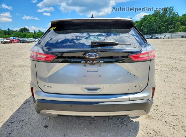 2FMPK4J9XMBA05719 2021 FORD EDGE Silver უკანა ხედი