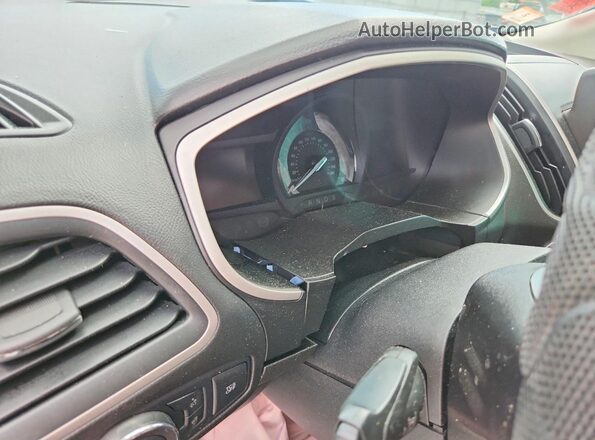 2FMPK4J9XMBA05719 2021 FORD EDGE Silver ხელსაწყოთა პანელის ხედი