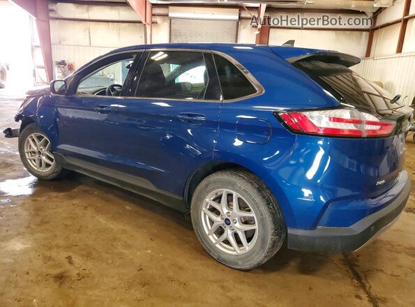 2FMPK4J9XMBA33276 2021 FORD EDGE Blue Tył lewy