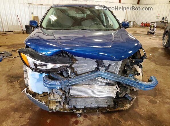 2FMPK4J9XMBA33276 2021 FORD EDGE Blue Widok z przodu