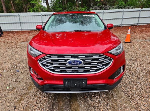 2FMPK4J9XNBA25633 2022 FORD EDGE Red Front view