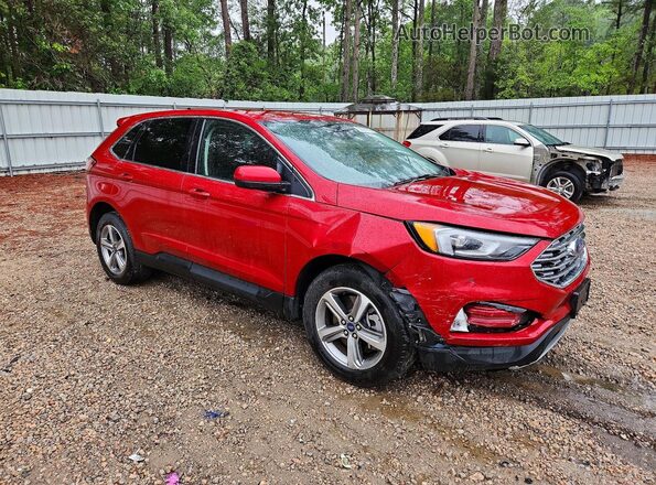 2FMPK4J9XNBA25633 2022 FORD EDGE Red Front right