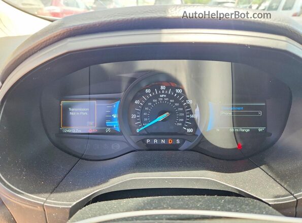 2FMPK4J9XPBA11783 2023 FORD EDGE White Սարքավորումների վահանակի տեսք