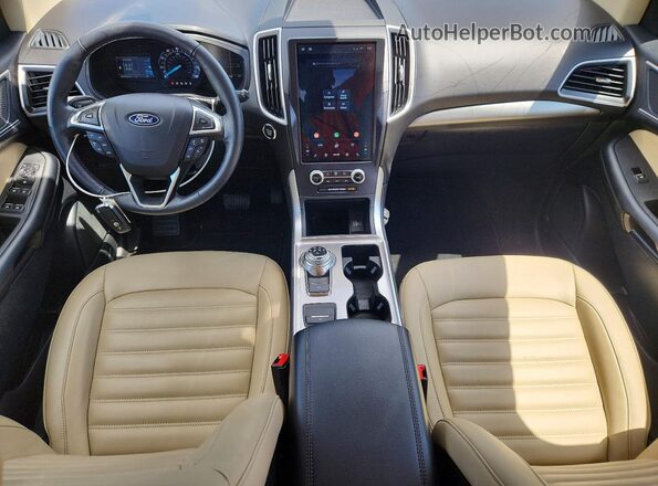 2FMPK4J9XPBA11783 2023 FORD EDGE White Առջևի վահանակի տեսք