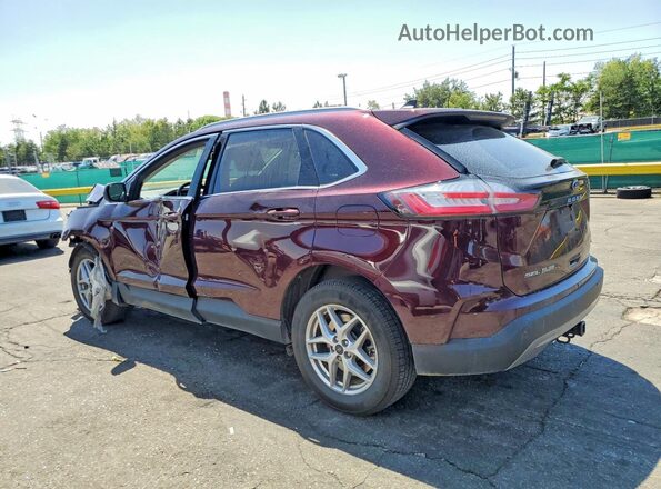 2FMPK4J9XPBA12237 2023 FORD EDGE Burgundy Tył lewy