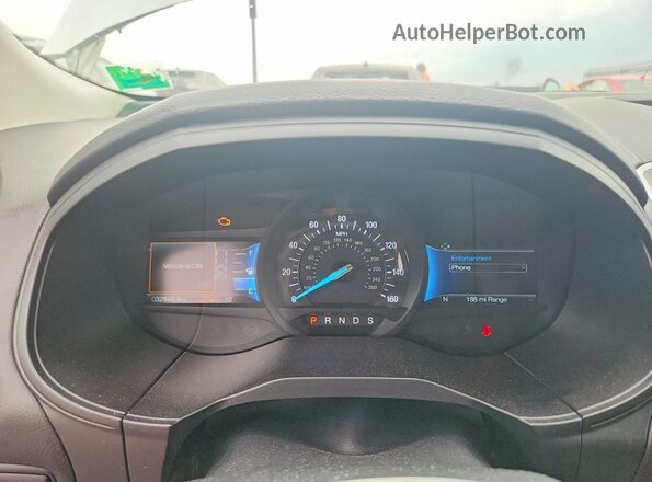 2FMPK4J9XPBA12688 2023 FORD EDGE White Instrument cluster view
