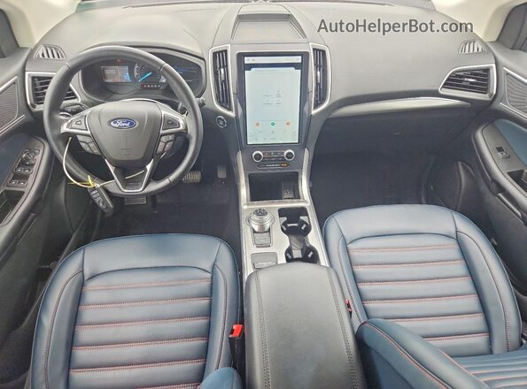 2FMPK4J9XPBA12688 2023 FORD EDGE White Dashboard view
