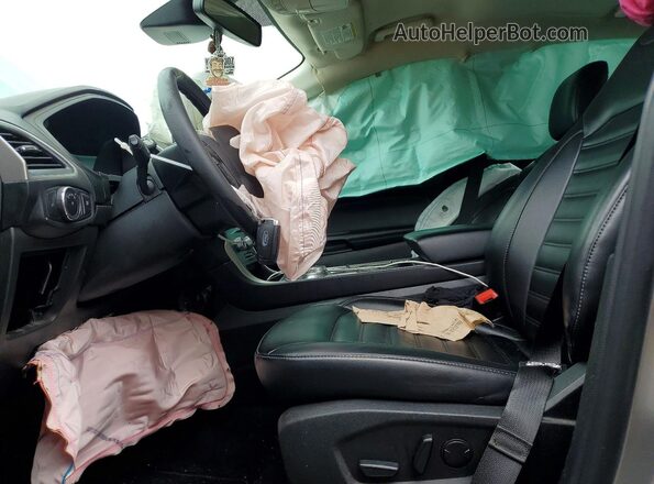 2FMPK4J9XPBA31659 2023 FORD EDGE Silver Вид салону спереду