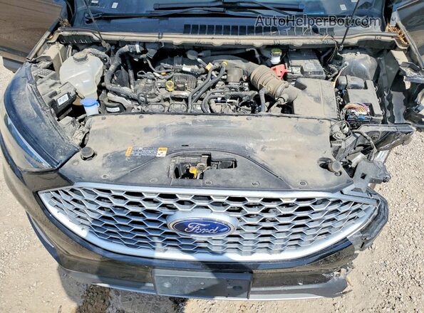 2FMPK4J9XPBA46761 2023 FORD EDGE Black Widok wnętrza z tyłu