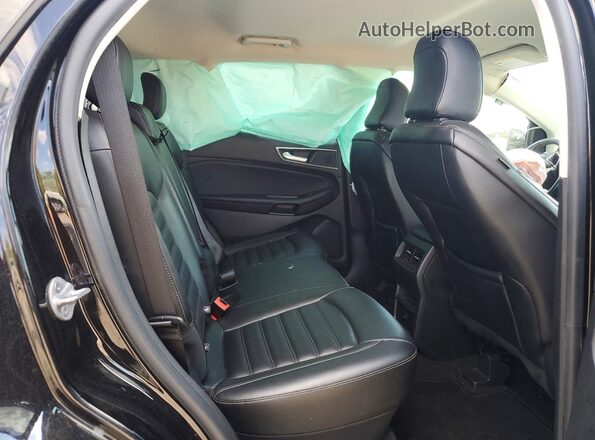 2FMPK4J9XPBA46761 2023 FORD EDGE Black Widok tylnych siedzeń