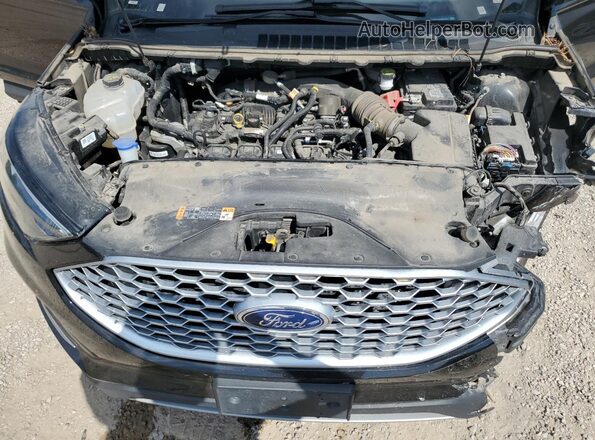 2FMPK4J9XPBA46761 2023 FORD EDGE Black Widok naklejki z numerem VIN