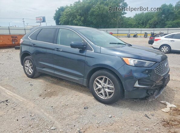 2FMPK4J9XPBA56772 2023 FORD EDGE Blue Front right