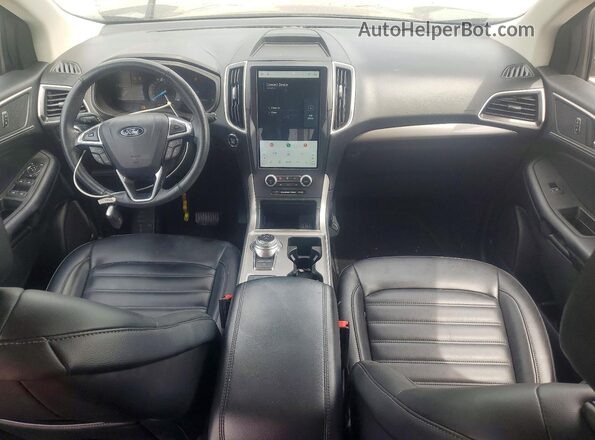 2FMPK4J9XPBA56772 2023 FORD EDGE Blue Dashboard view