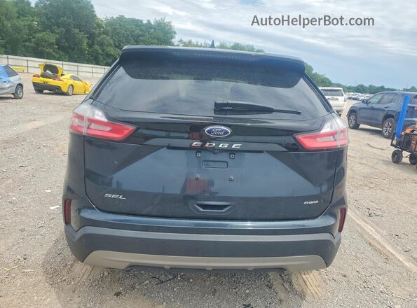 2FMPK4J9XPBA56772 2023 FORD EDGE Blue Rear view