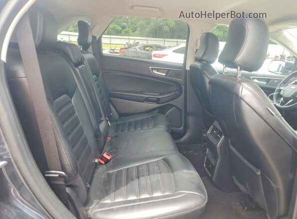 2FMPK4J9XPBA56772 2023 FORD EDGE Blue Rear interior view