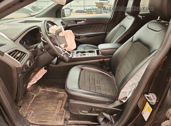 2FMPK4J9XPBA60000 2023 FORD EDGE Черный Вид салона спереди
