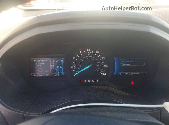 2FMPK4J9XRBA67869 2024 FORD EDGE Gray ხელსაწყოთა პანელის ხედი