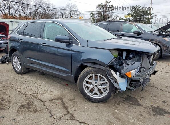 2FMPK4J9XRBB27794 2024 FORD EDGE Blue Delantero derecho