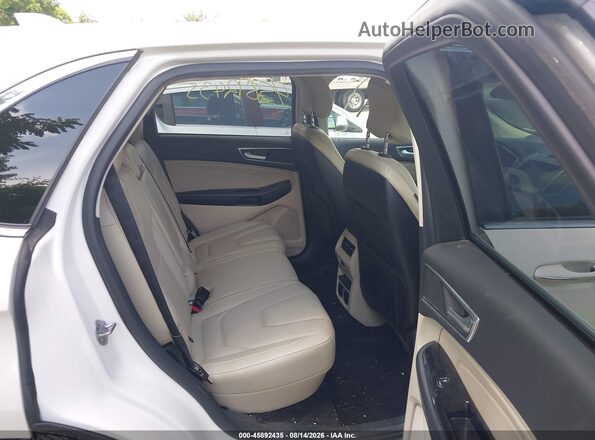 2FMPK4K80GBC46716 2016 FORD EDGE White Vista de la etiqueta del VIN