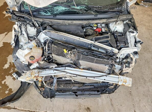 2FMPK4K80GBC52502 2016 FORD EDGE White Vista del compartimento del motor