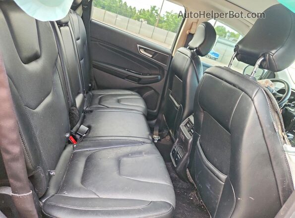 2FMPK4K80HBB14122 2017 FORD EDGE Silver უკანა სალონის ხედი