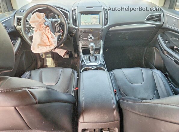 2FMPK4K80HBB14122 2017 FORD EDGE Silver წინა პანელის ხედი