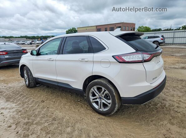 2FMPK4K80JBB49118 2018 FORD EDGE White Задня ліва чверть