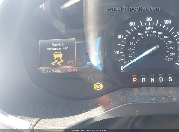 2FMPK4K80JBB80112 2018 FORD EDGE Black უკანა სავარძლების ხედი