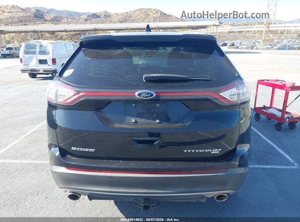 2FMPK4K80JBB80112 2018 FORD EDGE Black 