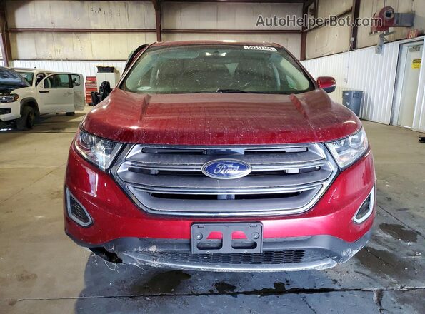 2FMPK4K81GBC37135 2016 FORD EDGE Красный Вид спереди