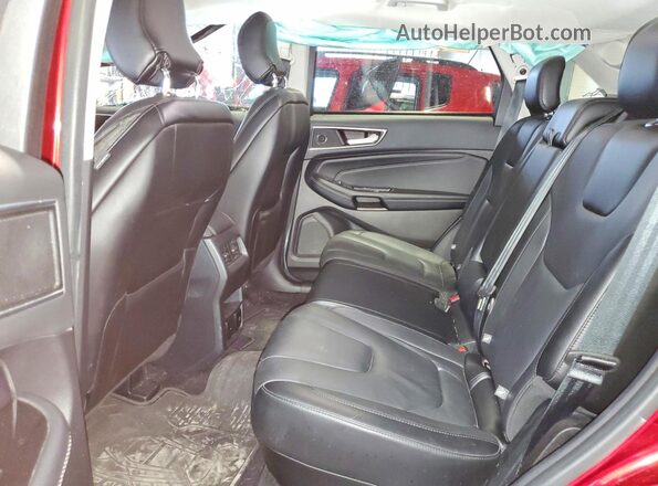 2FMPK4K81GBC37135 2016 FORD EDGE Красный Вид задней части салона