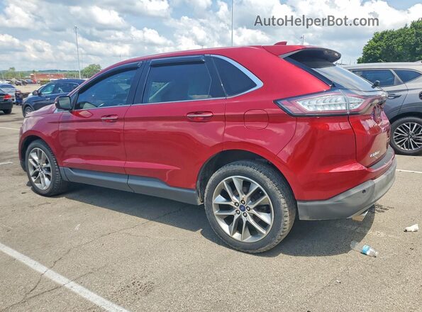 2FMPK4K81HBB72854 2017 FORD EDGE Red Trasero izquierdo